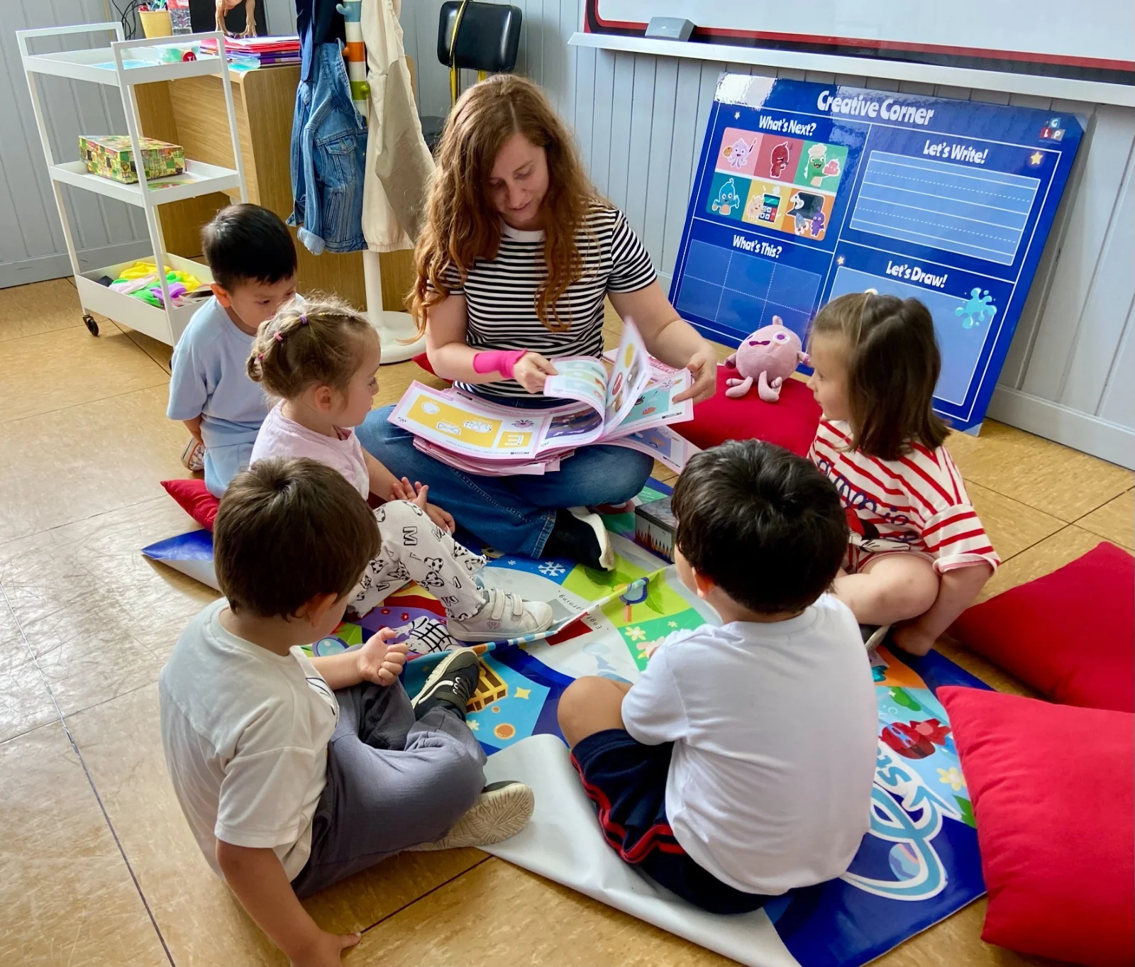 Niños aprendiendo