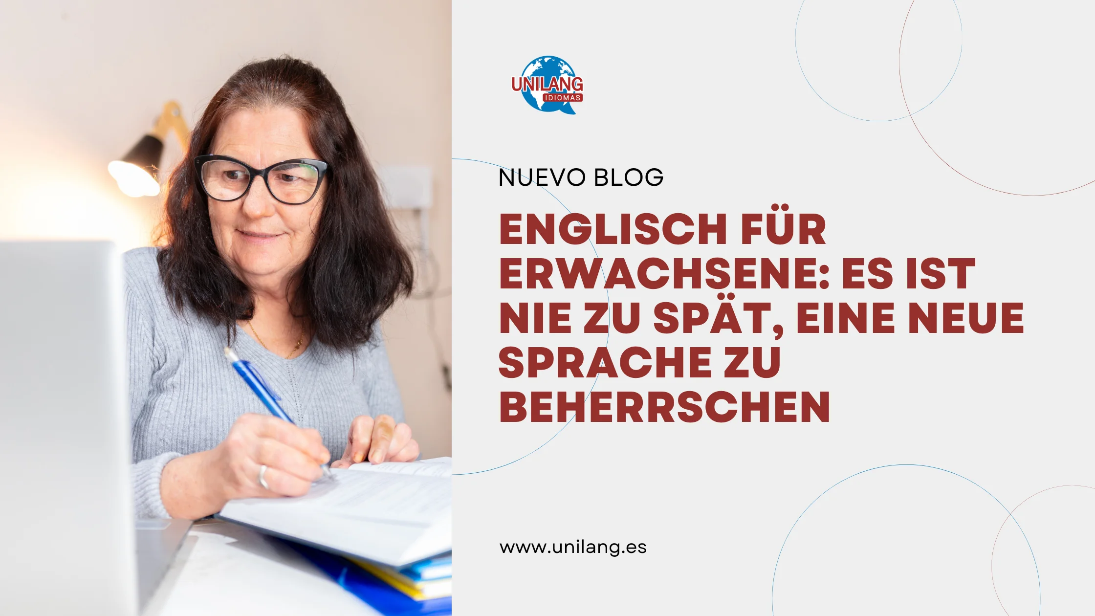 Englisch für Erwachsene: Es ist nie zu spät, eine neue Sprache zu beherrschen